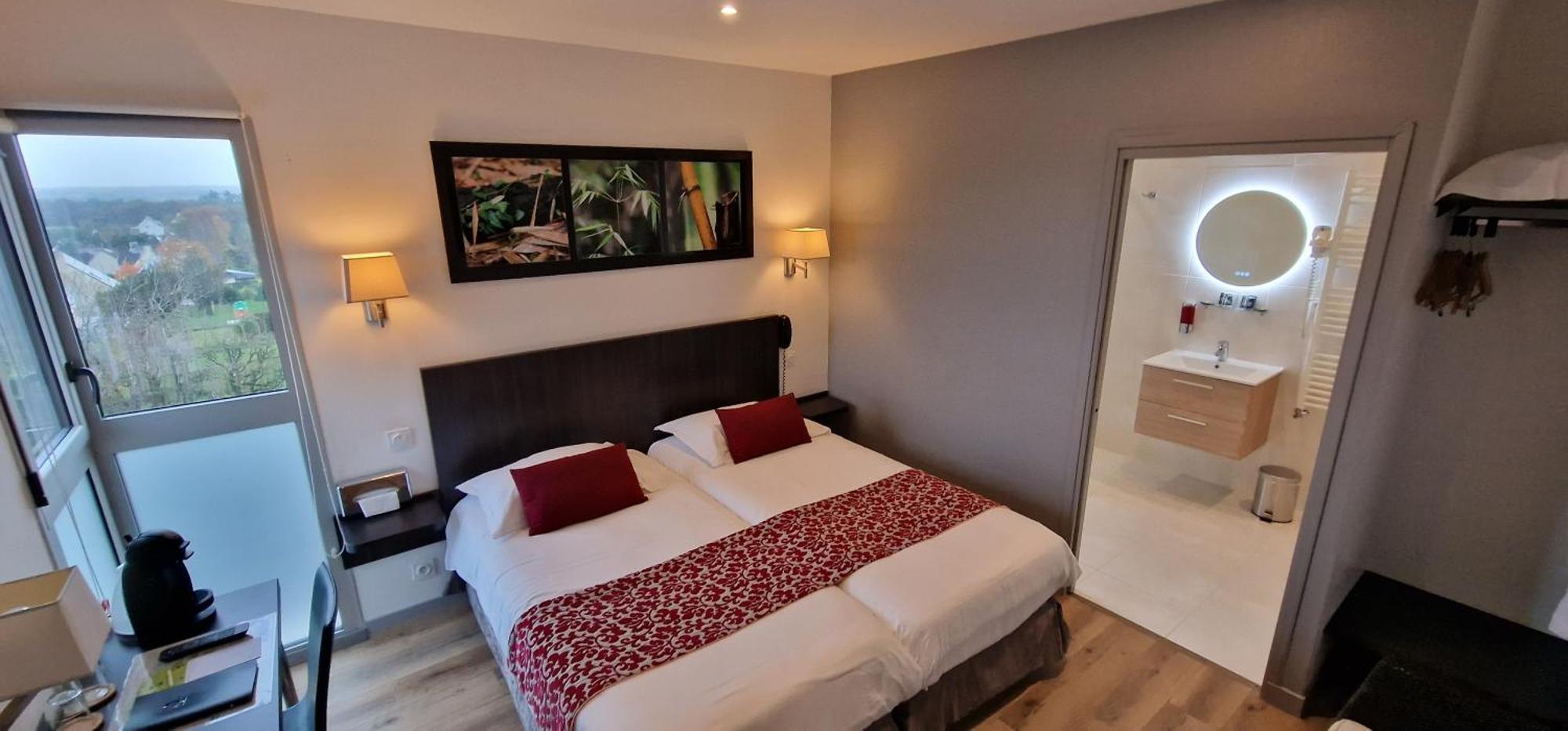 Hotel Le Bellevue Guer Zewnętrze zdjęcie